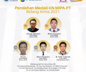 Prestasi Mahasiswa pada KN MIPA-PT Bidang Kimia 2021