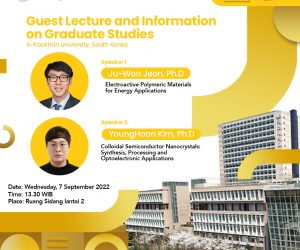 Guest Lecture & Information on Graduate Studies in Kookmin University, South Korea.