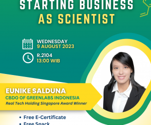 Sciencepreneur Talks #1: Starting Business As Scientist