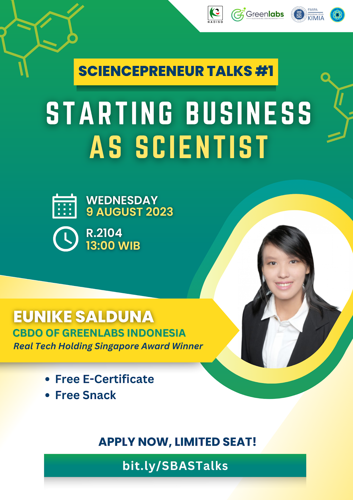 Sciencepreneur Talks #1: Starting Business As Scientist